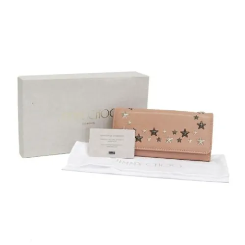 Pre-owned Leather wallets - Jimmy Choo Pre-owned - Modalova