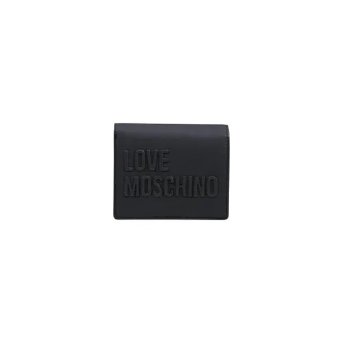 Polyethylene Wallet with Multiple Card Slots - Love Moschino - Modalova