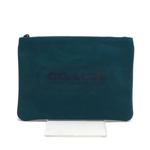 Pre-owned Canvas clutches - Coach Pre-owned - Modalova