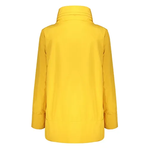 Waterproof Techno Fabric Jacket with Hood - Moorer - Modalova