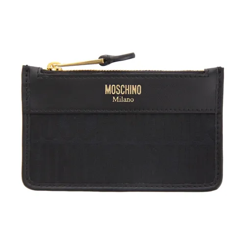 Logo Mini Wallet - Moschino - Modalova