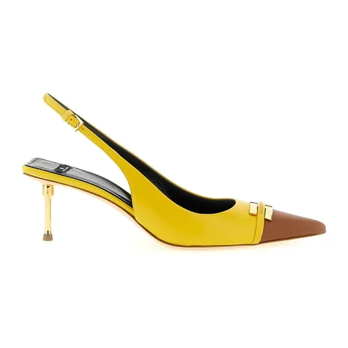 Pointed Toe Slingbacks - Elisabetta Franchi - Modalova
