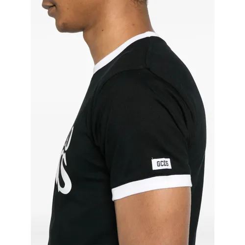 Black Basic Tee Shirt - Gcds - Modalova