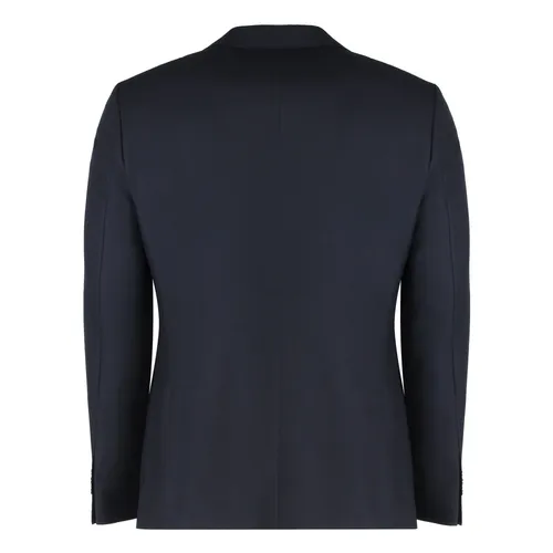 Wool Lapel Jacket with Pockets - Hugo - Modalova