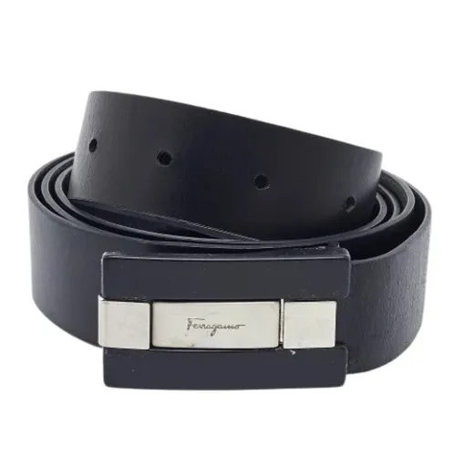 Pre-owned Reversible Leather Belt - Salvatore Ferragamo Pre-owned - Modalova