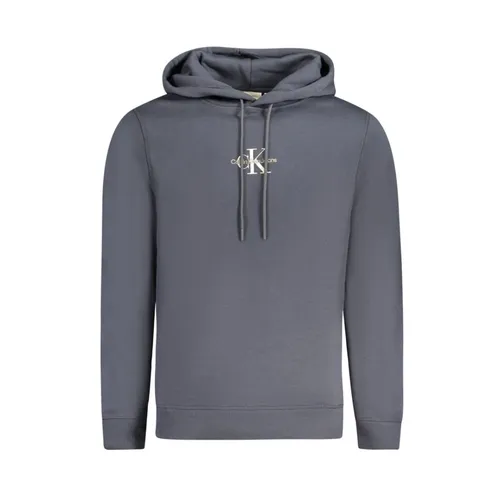 Blue Cotton Sweater - Calvin Klein - Modalova