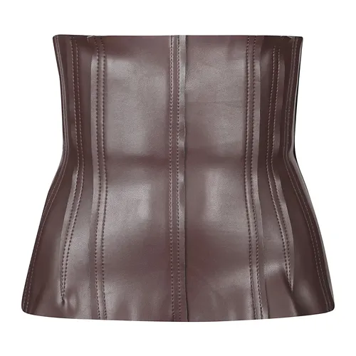 Chocolate Grace Corset - Norma Kamali - Modalova