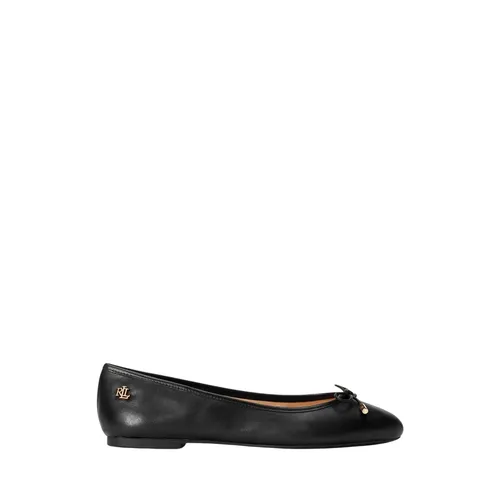 Jayna Leather Flat - Ralph Lauren - Modalova