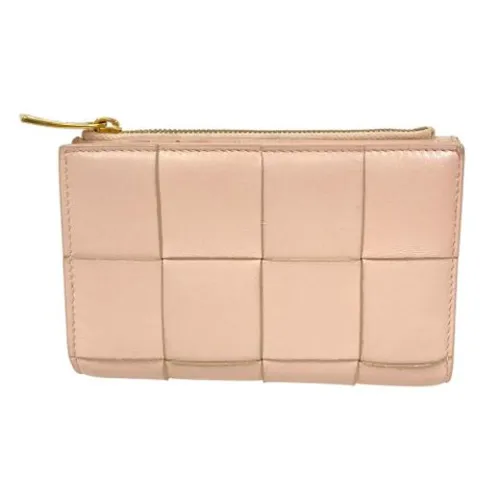 Pre-owned Cassette Leather Wallet - Bottega Veneta Vintage - Modalova