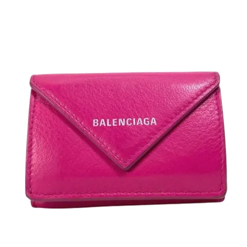 Pre-owned Leather wallets - Balenciaga Vintage - Modalova