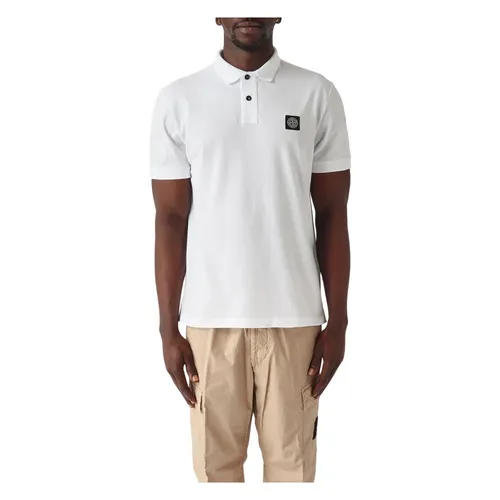 Logo Polo Shirt - Stone Island - Modalova