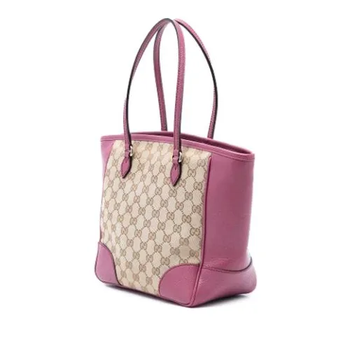 Pre-owned Canvas Tote - Gucci Vintage - Modalova