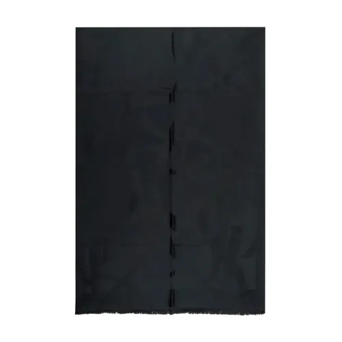 Monogram Wool Jacquard Scarf - Saint Laurent - Modalova