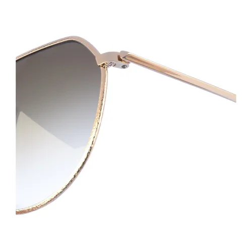 Rectangular Metal Frame Sunglasses - Victoria Beckham - Modalova