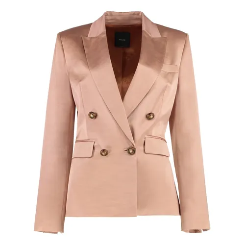Blazer in raso - PINKO - Modalova