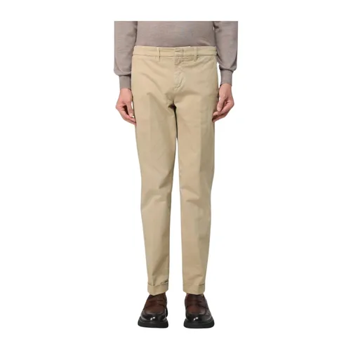 Versatile Beige Chinos for Men - Fay - Modalova