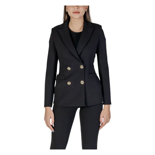 Lapel Collar Blazer with Pockets - Rinascimento - Modalova