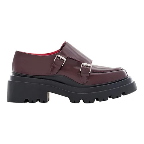 Loafer With Buckles - Plan C - Modalova
