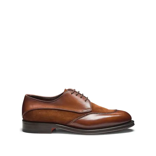 Derby Shoe - Santoni - Modalova