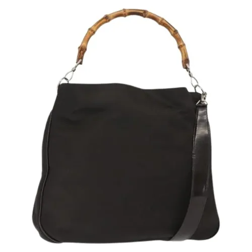 Pre-owned Vintage Nylon Handbag - Gucci Vintage - Modalova