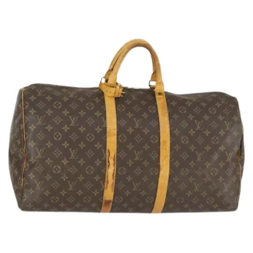 Pre-owned Canvas Weekend Bag - Louis Vuitton Vintage - Modalova
