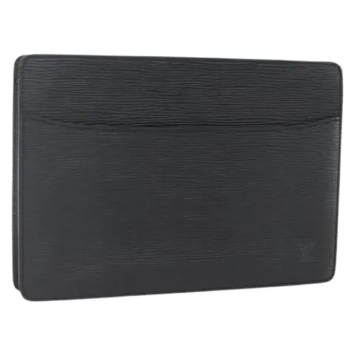 Pre-owned Leather Clutch - Louis Vuitton Vintage - Modalova