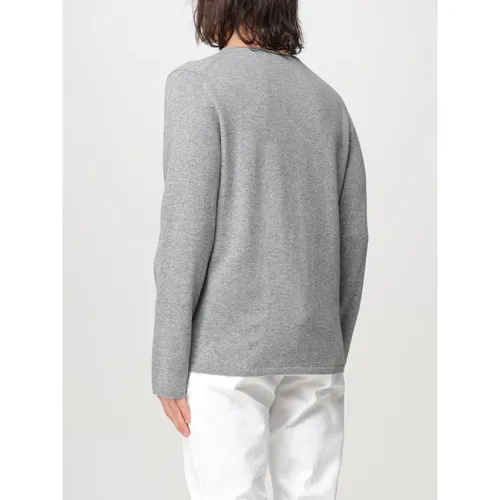 Grey Knit Crew Neck Sweater - Comme des Garçons - Modalova