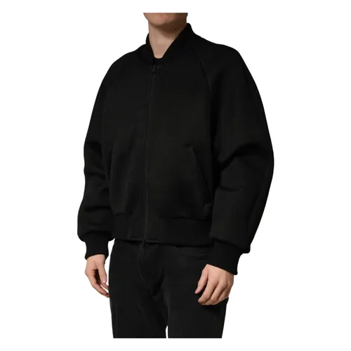 Nylon Plate Bomber Jacket - Dolce & Gabbana - Modalova