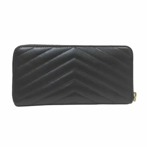Pre-owned Leather Wallet - Yves Saint Laurent Vintage - Modalova