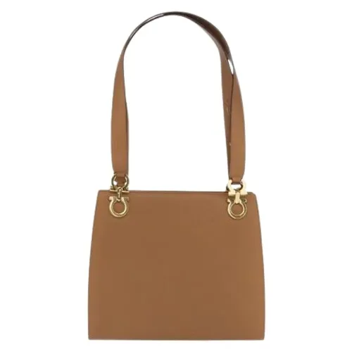 Pre-owned Leather Shoulder Bag - Salvatore Ferragamo Pre-owned - Modalova
