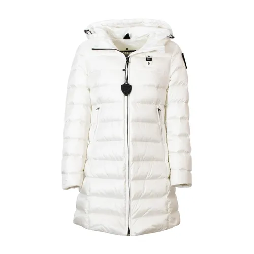 Agnes Long Down Jacket - Blauer - Modalova