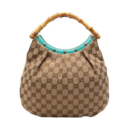 Pre-owned Patterned Hobo Bag - Gucci Vintage - Modalova