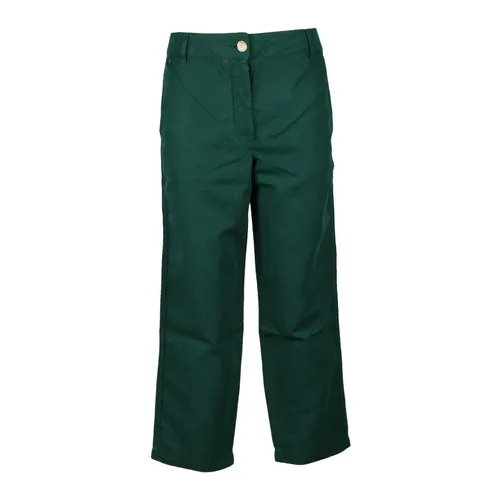 Pantaloni casual in cotone e lino - Tommy Hilfiger - Modalova