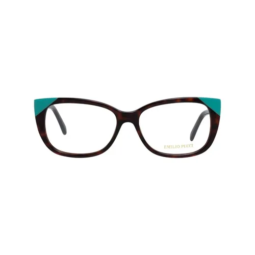 Brown Women Optical Frames with Branded Case - Pucci - Modalova