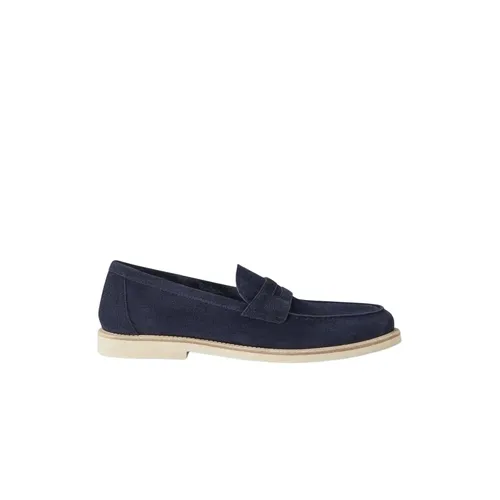 Suede Loafers - Brunello Cucinelli - Modalova