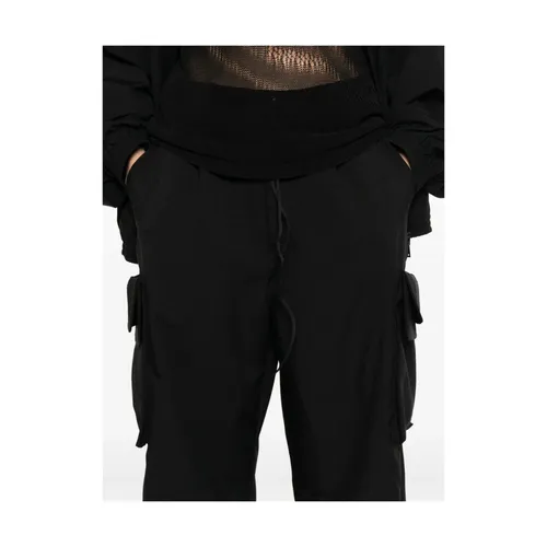Black Cargo Drawstring Pants - Y-3 - Modalova