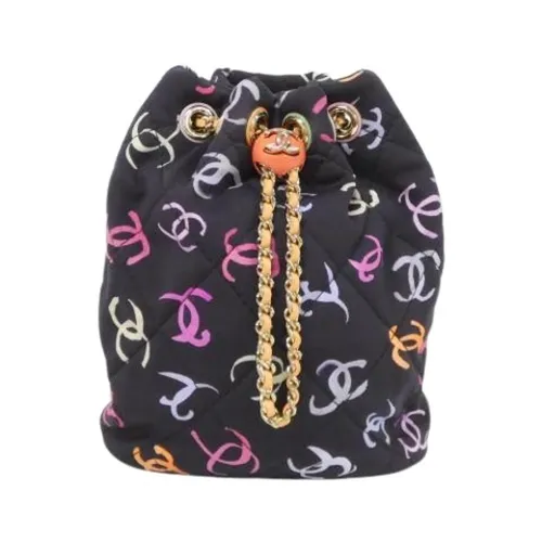 Pre-owned Vintage Canvas Backpack - Chanel Vintage - Modalova
