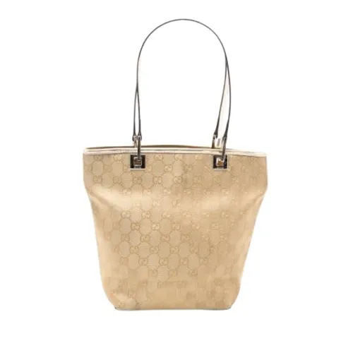 Pre-owned Canvas Tote - Gucci Vintage - Modalova