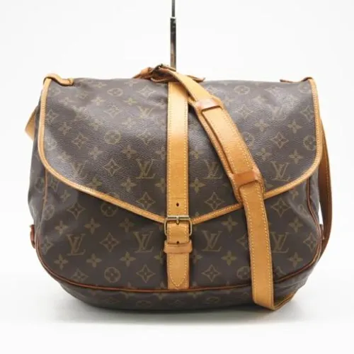 Pre-owned Vintage Canvas Shoulder Bag - Louis Vuitton Vintage - Modalova