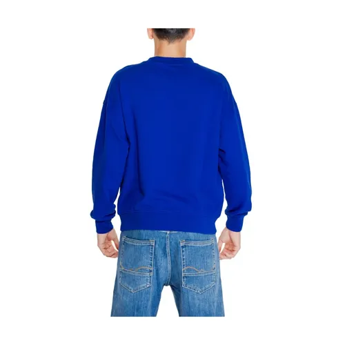 Blue Cotton Sweater - Replay - Modalova