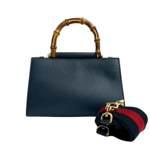 Pre-owned Leather Handbag - Gucci Vintage - Modalova