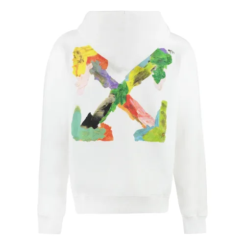 Cotton Hoodie - Off White - Modalova