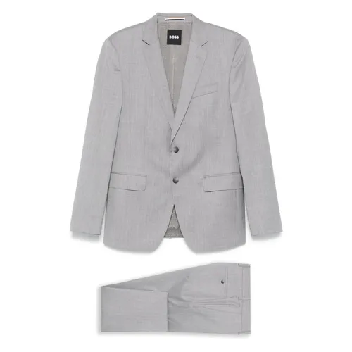 Slim Fit Wool Suit with Style - Hugo - Modalova