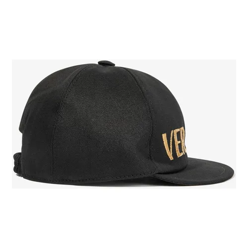 Embroidered Logo Cap - Versace - Modalova