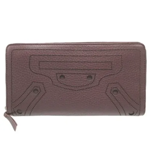 Pre-owned Leather wallets - Balenciaga Vintage - Modalova