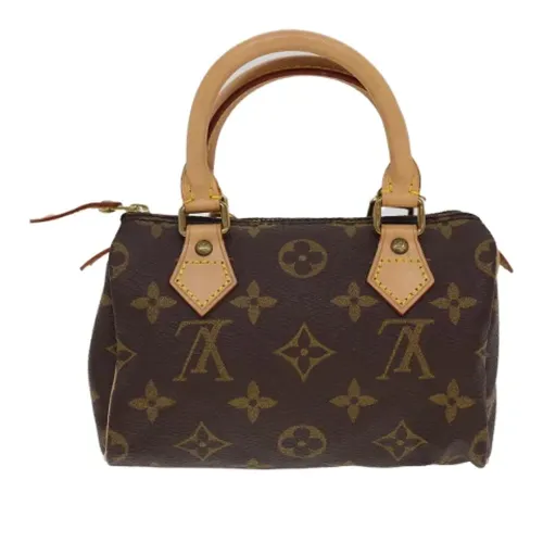 Bolso Mini de Lona Pre-owned - Louis Vuitton Vintage - Modalova