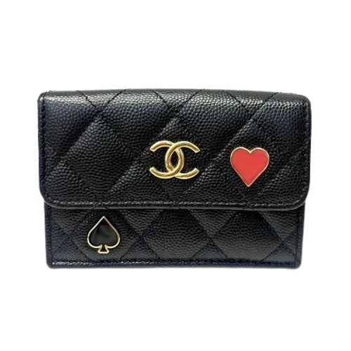 Pre-owned Leather Wallet - Chanel Vintage - Modalova