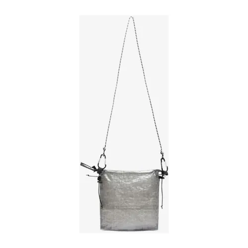 Nylon Shoulder Bag with Logo - And Wander - Modalova