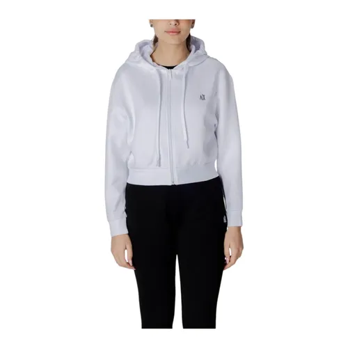 Hooded Zip-Up Sweatshirt - Armani Exchange - Modalova