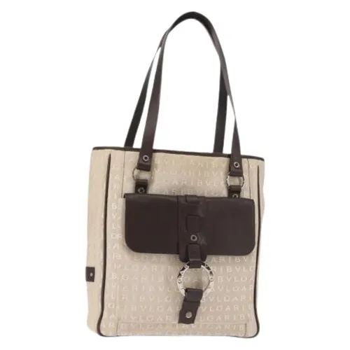 Pre-owned Canvas Tote - Bvlgari Vintage - Modalova